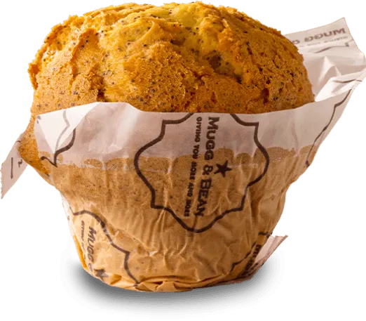 Giant muffin lemon poppy flavour