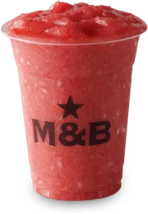 Strawberry hibiscus slush