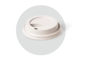 Takeaway coffee cup lid