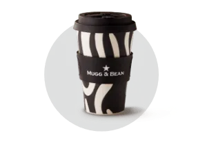 Mugg & Bean travel mug