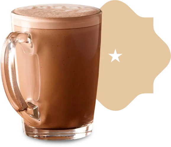 A cup of hot chocolate A cup of hot chocolate