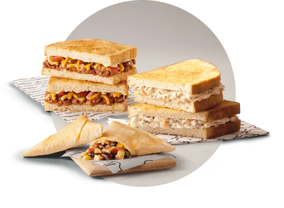 Chicken Mayo Toasted Sandwich