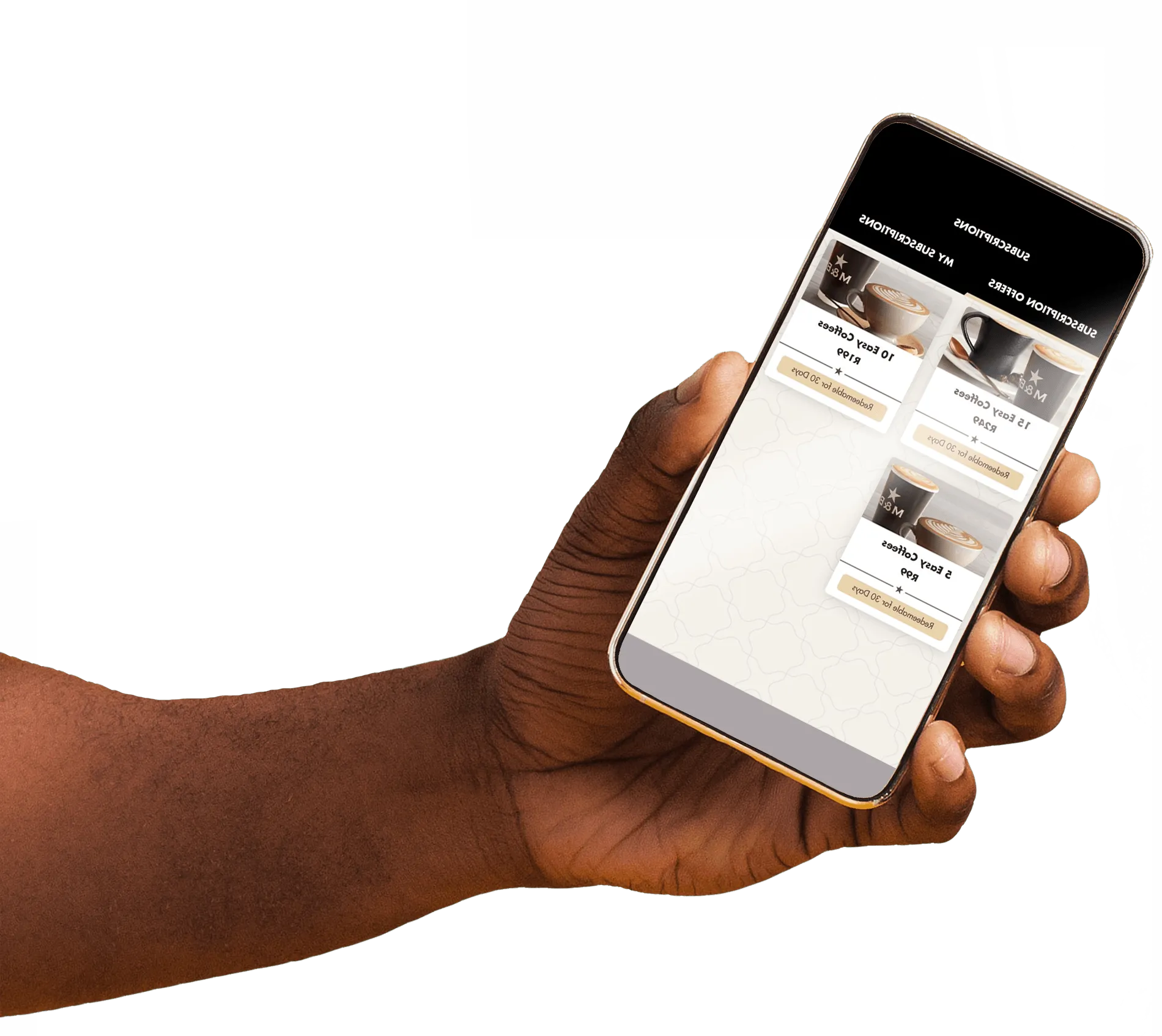 A man holding a phone