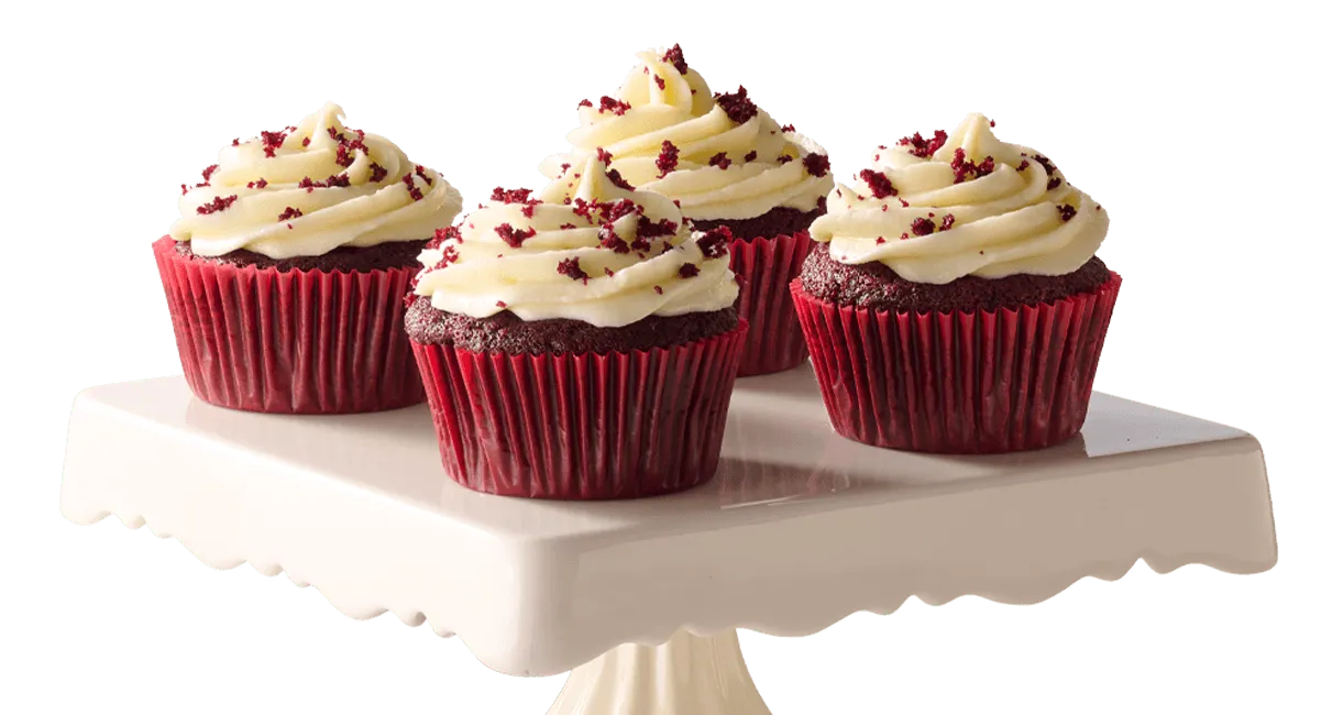 Group of Velvet Cupcakes Group of Velvet Cupcakes