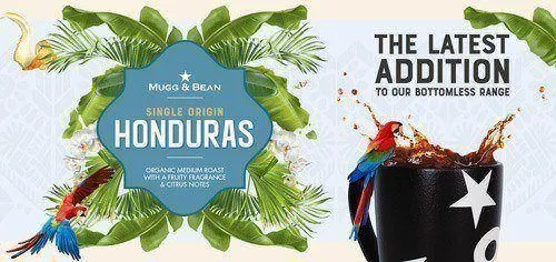 Single Origin Honduras Bottomless coffee range