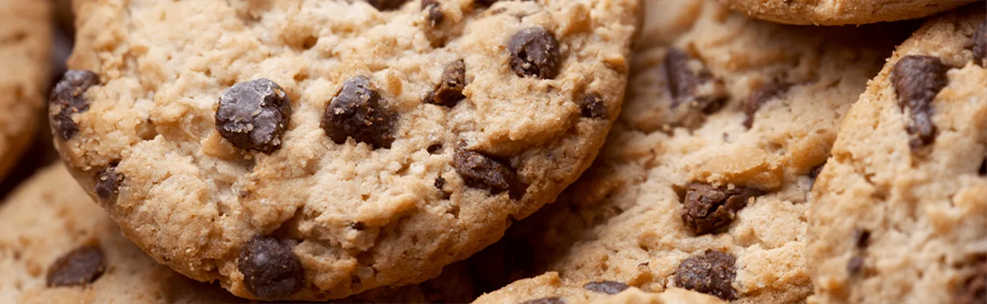 Choc chip cookies Choc chip cookies