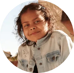 Nikita looking at camera