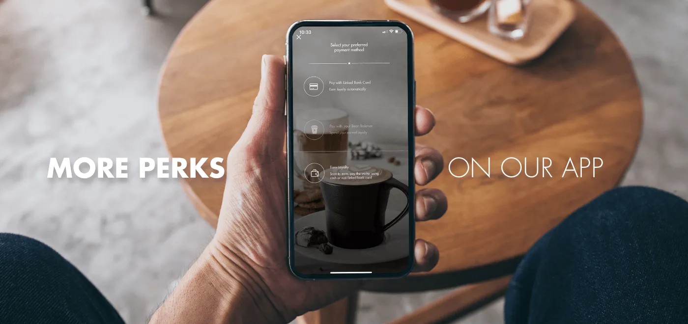get more perks on our app