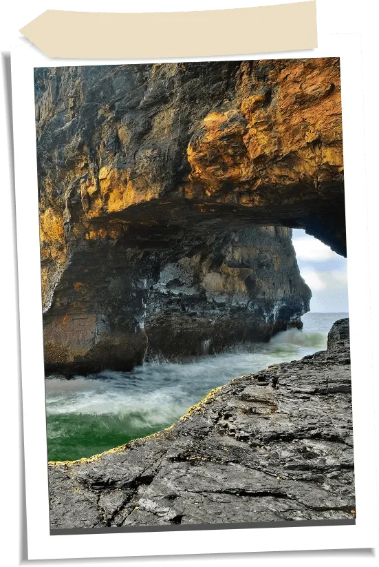 Sea and rocks in Eastern Cape