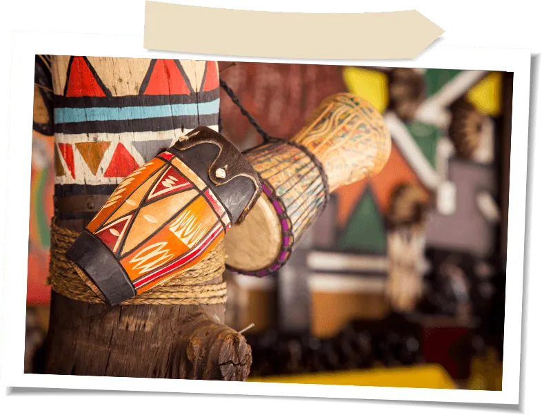 African drums
