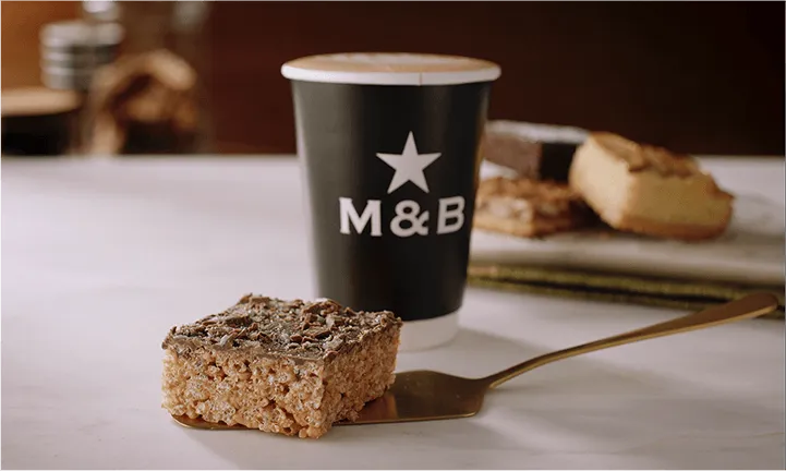 OTM Pecan Nut Blocks OTM Pecan Nut Blocks & takeaway coffee
