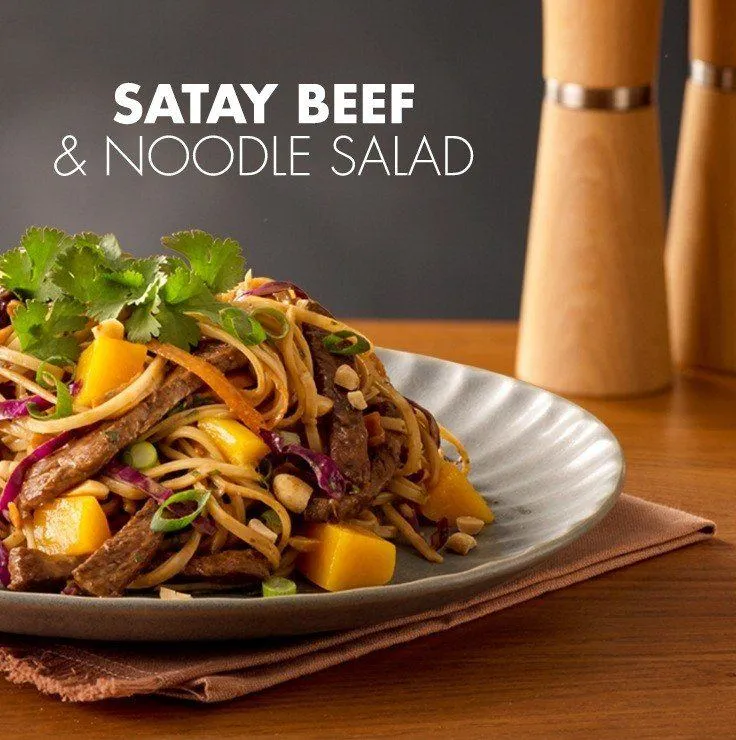 Satay Beef & Noodle Salad