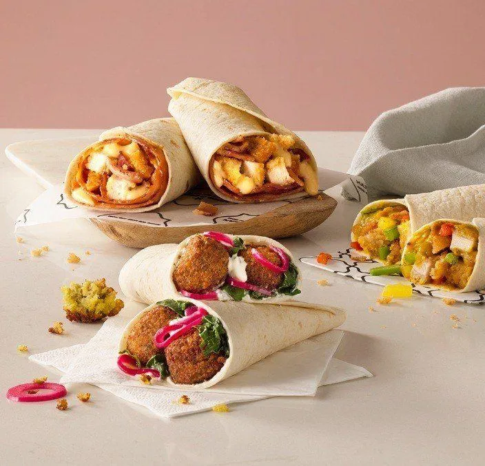 Falafel wrap Falafel wrap