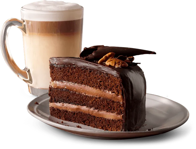 Rich Chocolate Cake Latte