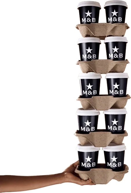 Stack of Coffee Muggs
