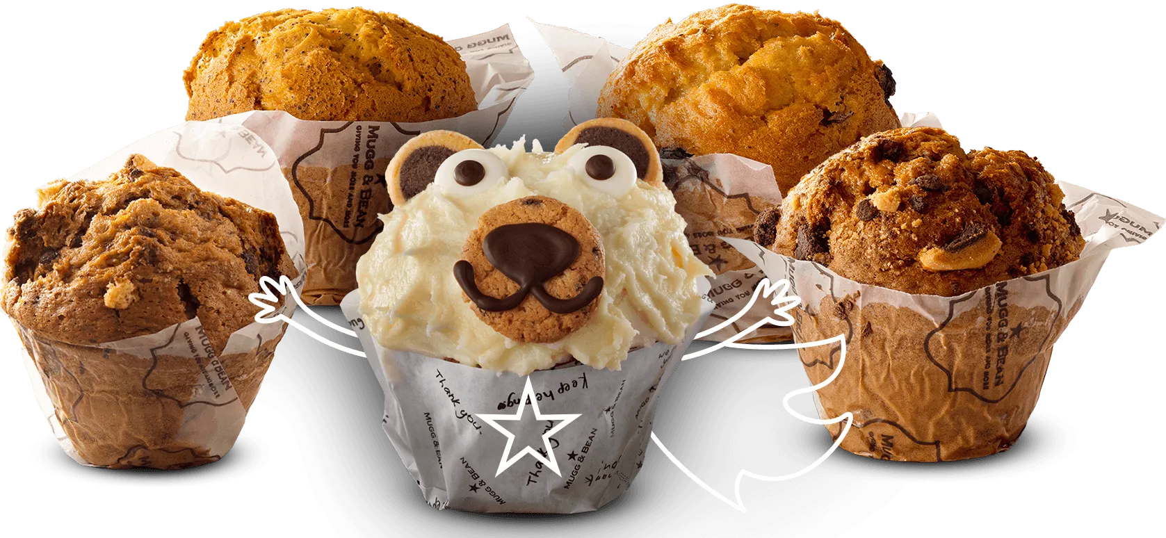 Group of Muffins