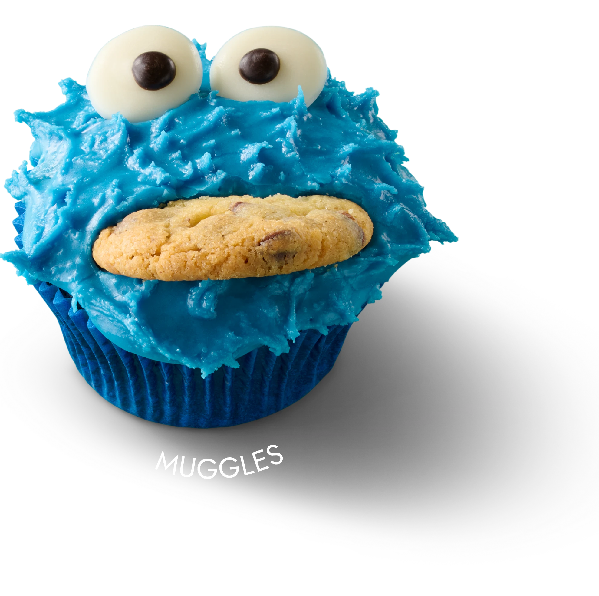 Muffin peaking from the side