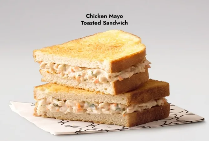 Chicken Mayo Toasted Sandwiches