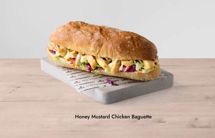 Honey Mustard Chicken Baguette