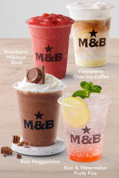 Range of Mugg & Bean chilled drinks