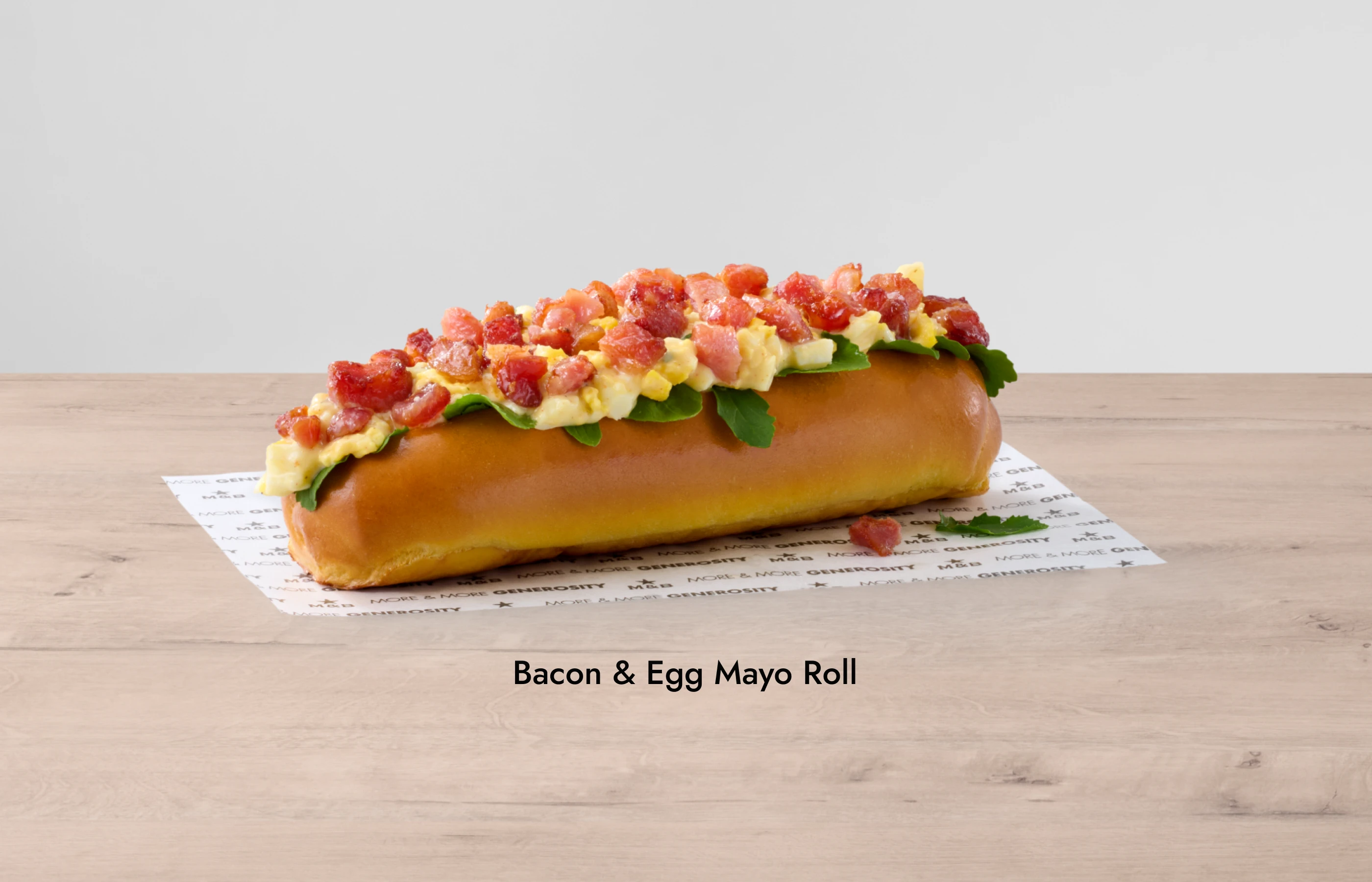 Bacon egg spicy potato fold