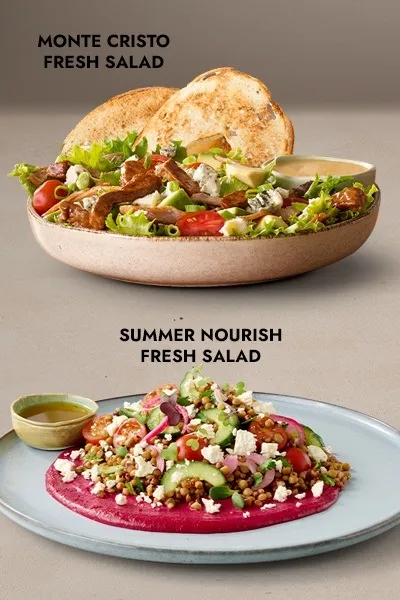 Fresh salads
