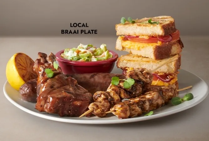 Local braai on a plate