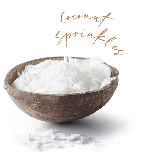 Coconut sprinkles