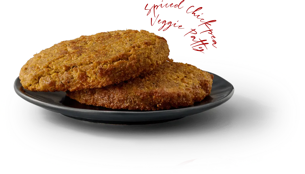 Veggie burger patties