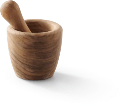 Mortar and pestle