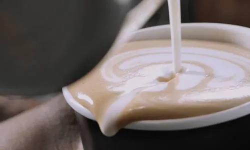 pouring coffee